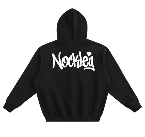 Sweat à capuche noir Nockley
